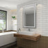 Milo LED Anti-fog Front-Lit Rectangular Bathroom Mirror